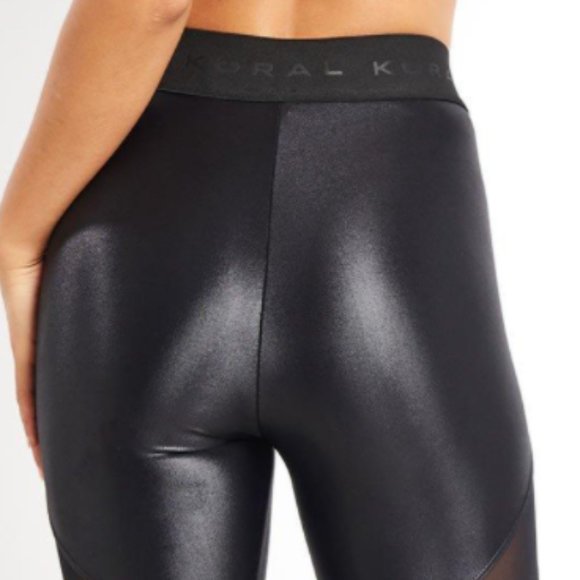 LAST CHANCE - Koral Frame High Rise Chrome Leggings - Picture 6 of 7